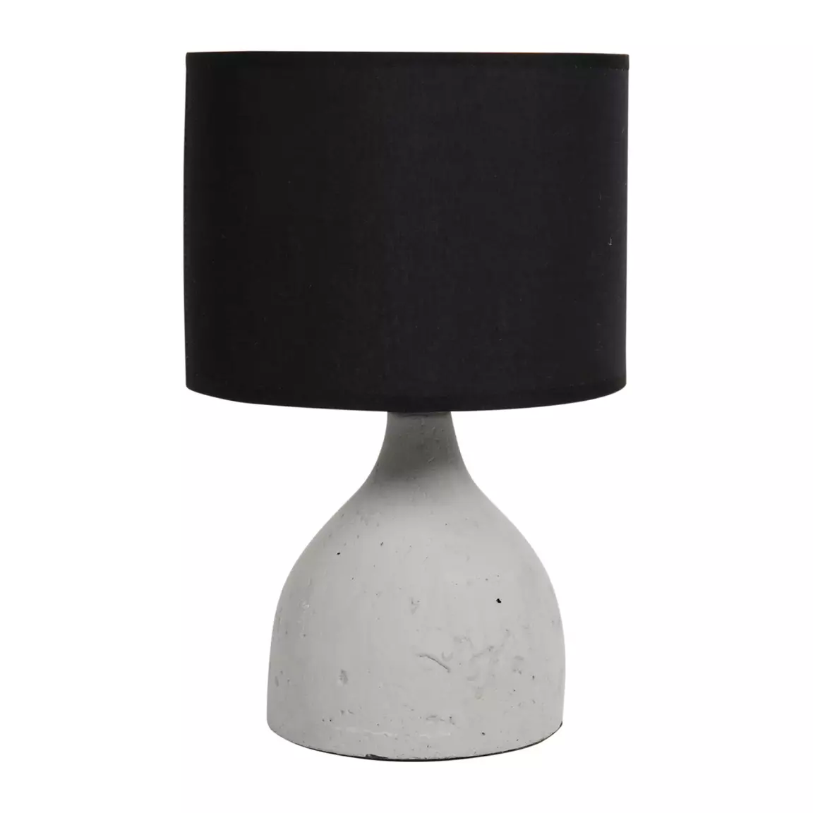 Lampe à poser en ciment (H31,5 cm) Portland Grise