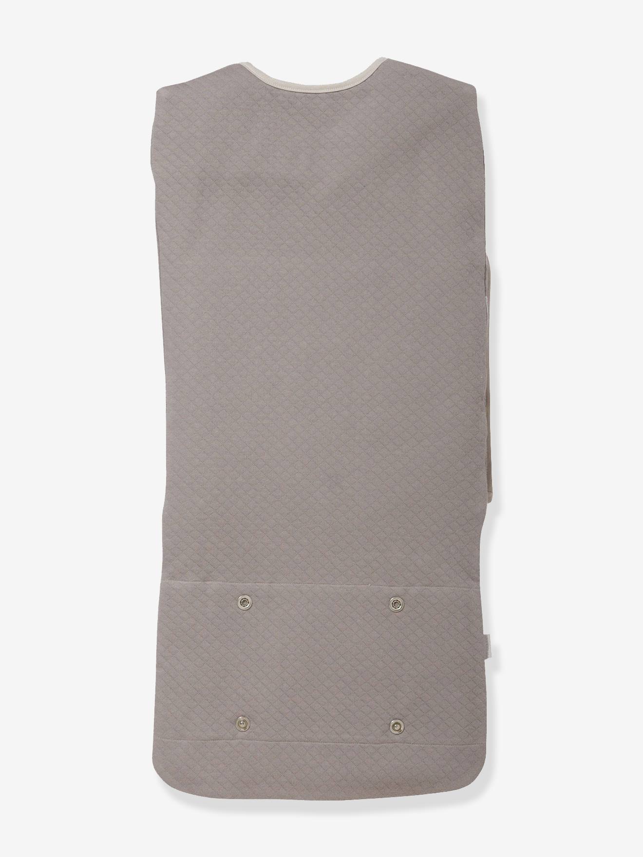 Swaddle VERTBAUDET tamanho médio com estampa branca
