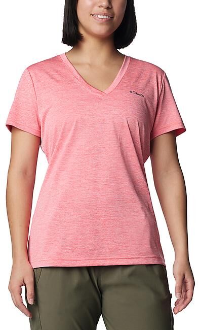 COLUMBIA - T-SHIRT MC COLUMBIA HIKE SS V NECK W
