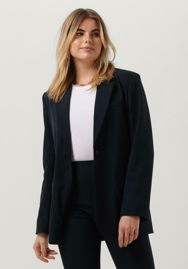MODSTR\u00D6M donkerblauwe modstr&ouml;m blazer anker blazer