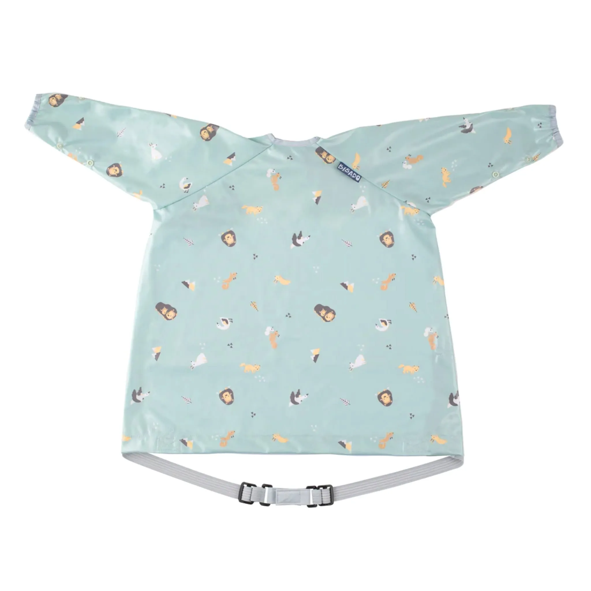 Bibado Ustensiles attachable + Bavoir manches longues - Arctique