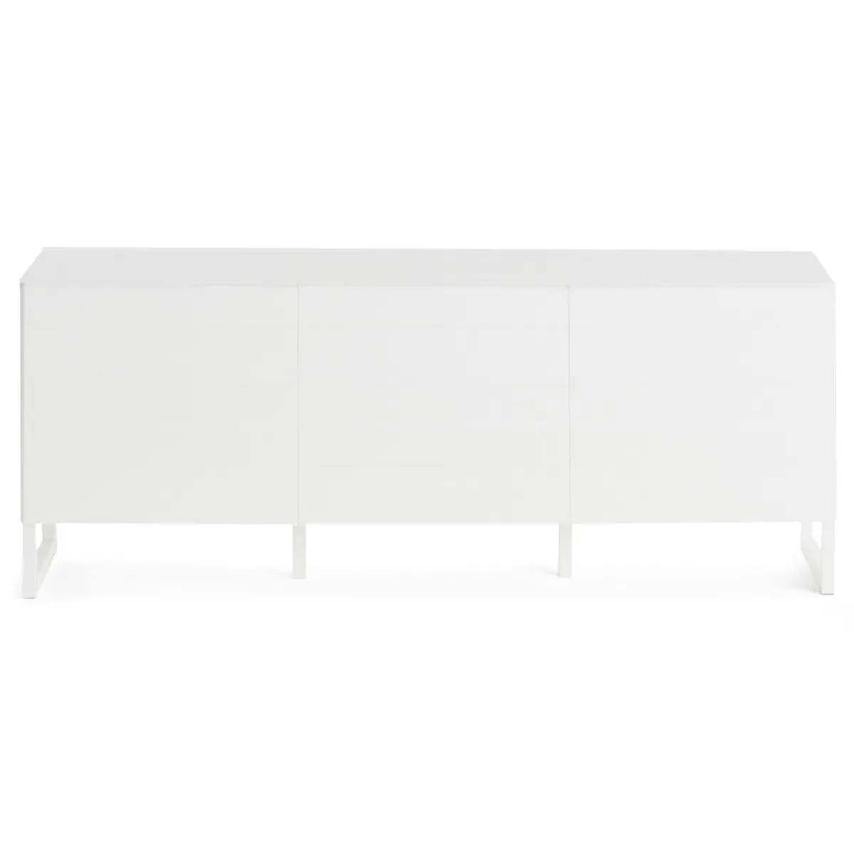 BESTMOBILIER Sofia Meuble TV - Blanc Mat