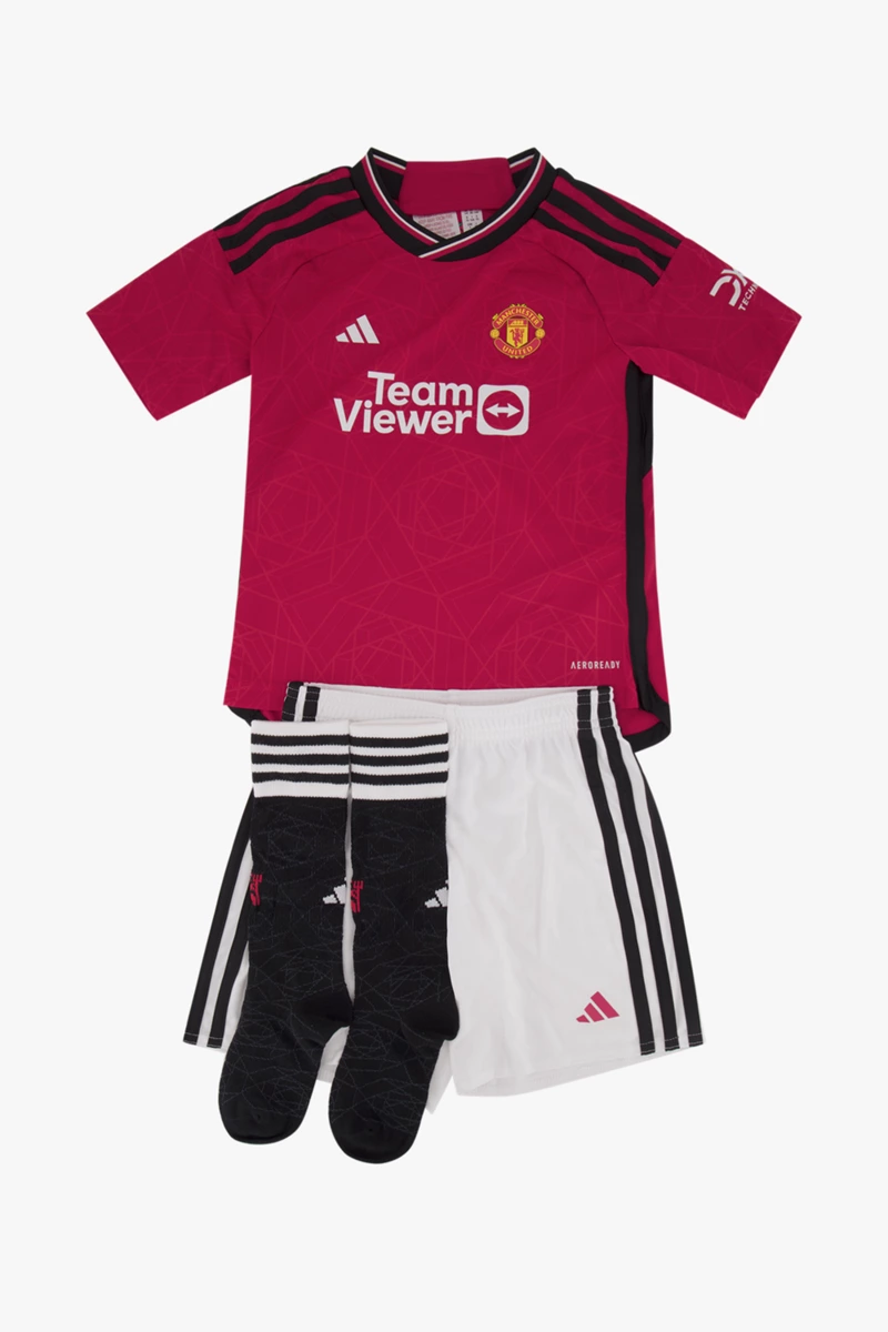 adidas Performance Manchester United Home Replica Mini Kinder Fussballset 2324