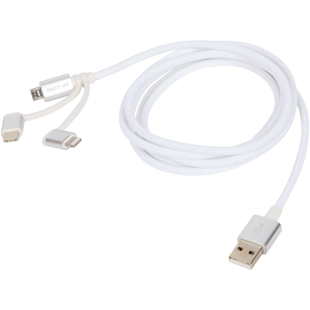 Re-load High Speed 3-in-1 laad- en datakabel 1,5 meter