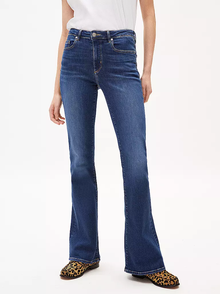 ARMEDANGELS Jeans Flared Fit ANAMAA dunkelblau