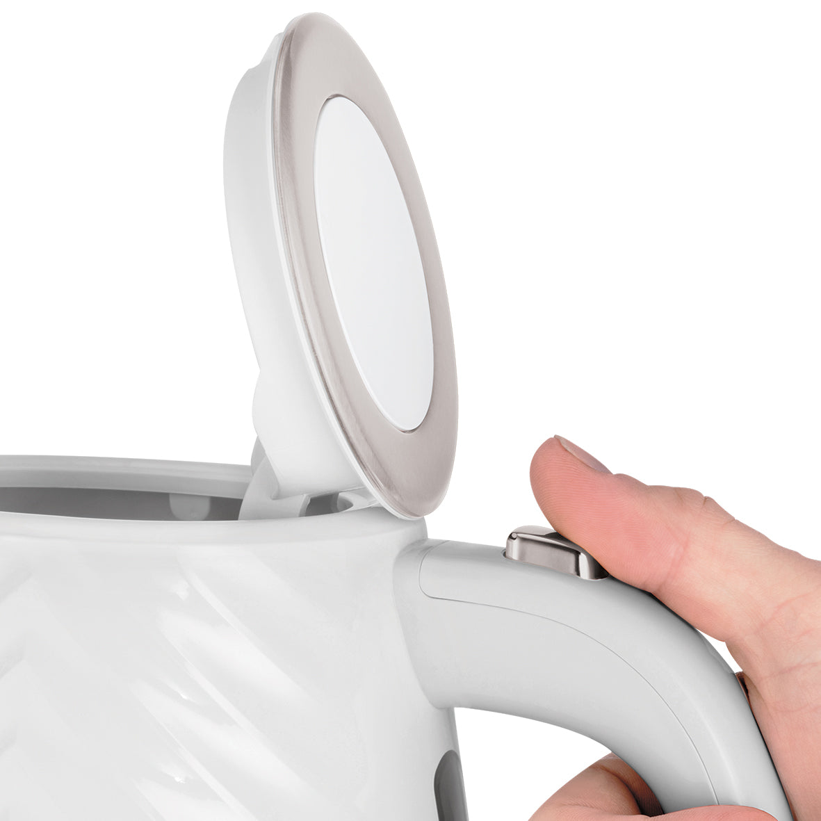 Russell Hobbs  Groove elkedel - hvid