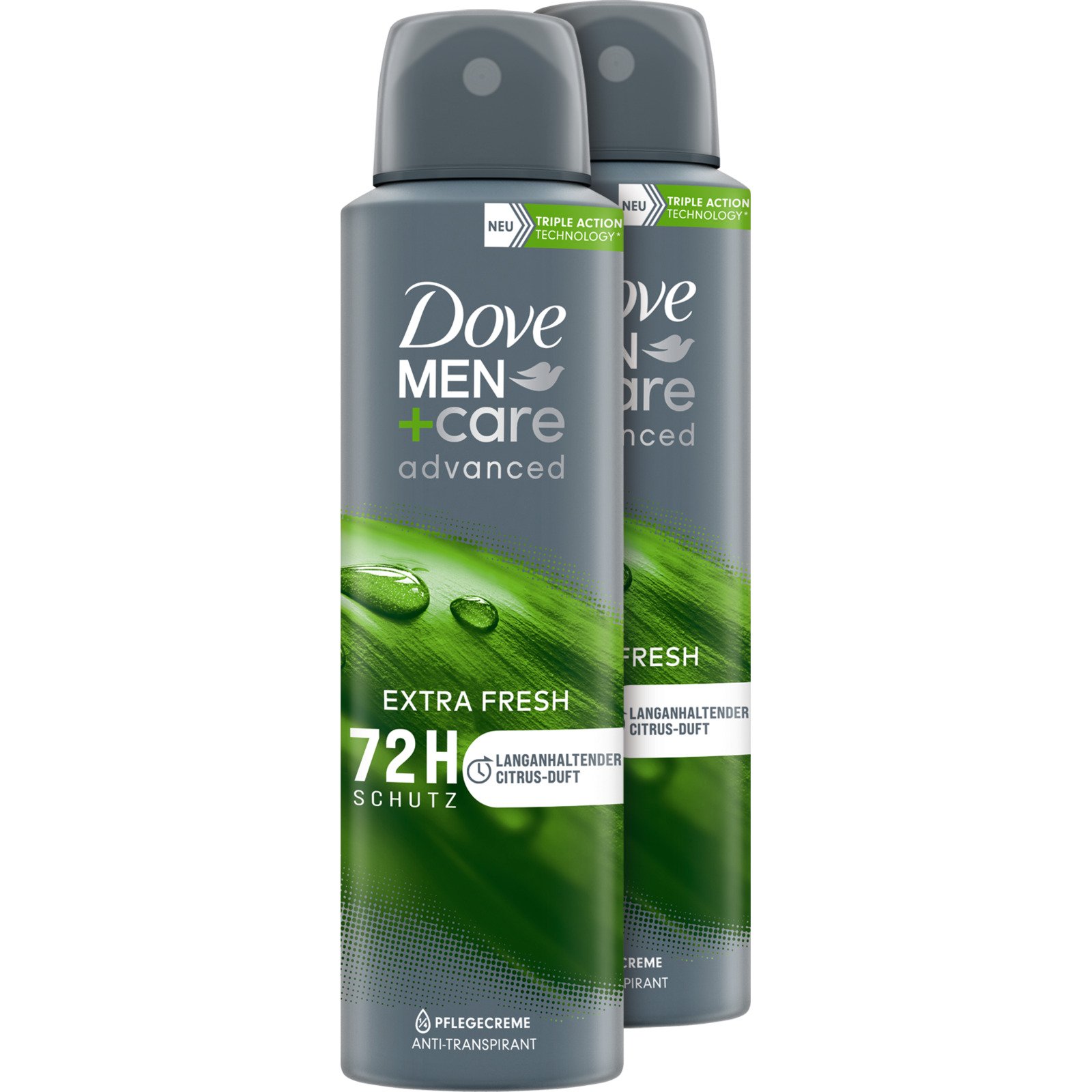 Dove Aero Men & Care Extra Fresh 2 x 150 ml