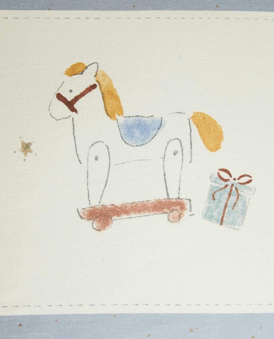 FRONHA DE FLANELA INFANTIL DE NATAL