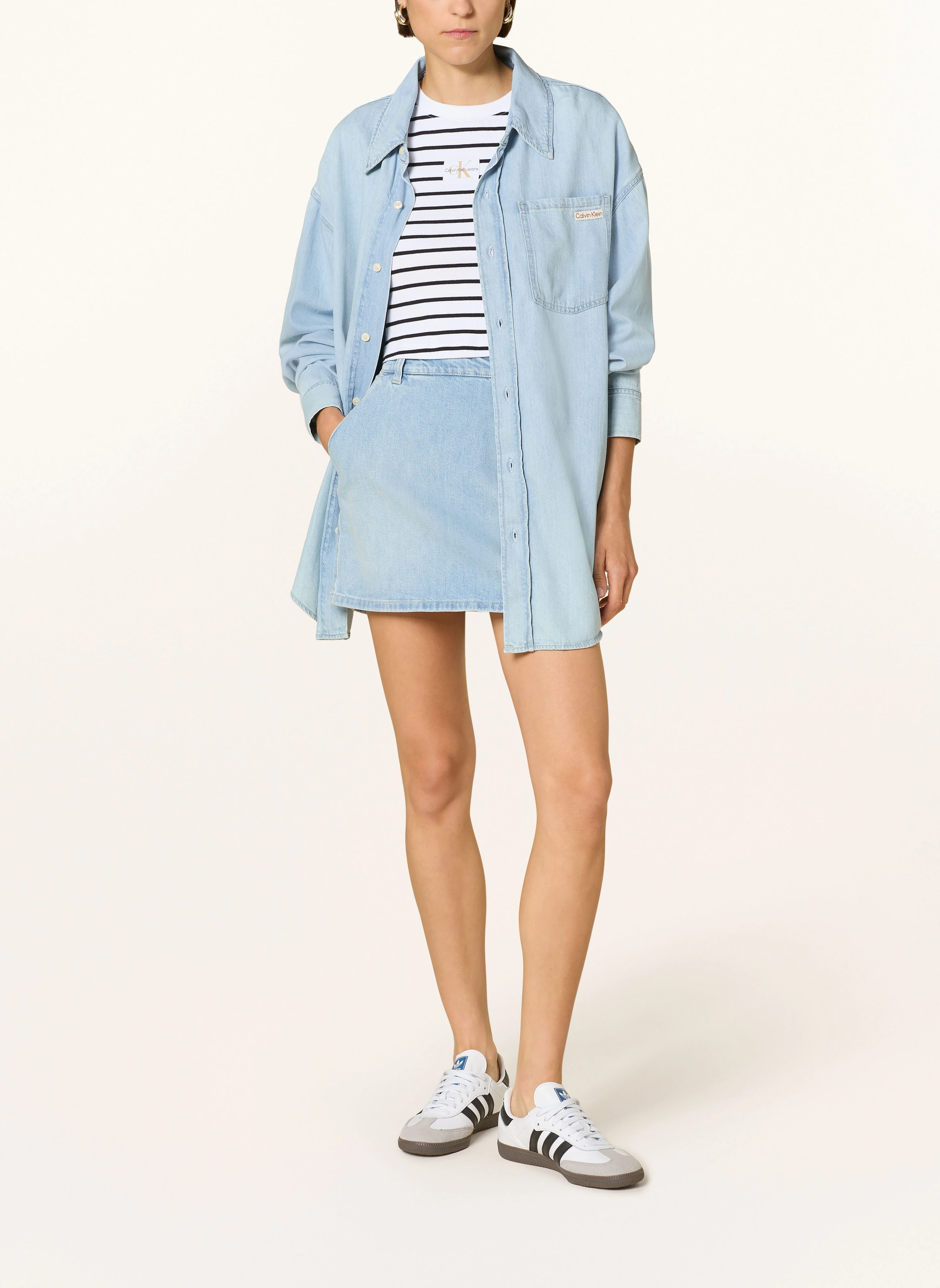 Calvin Klein Jeans Oversized-Hemdbluse