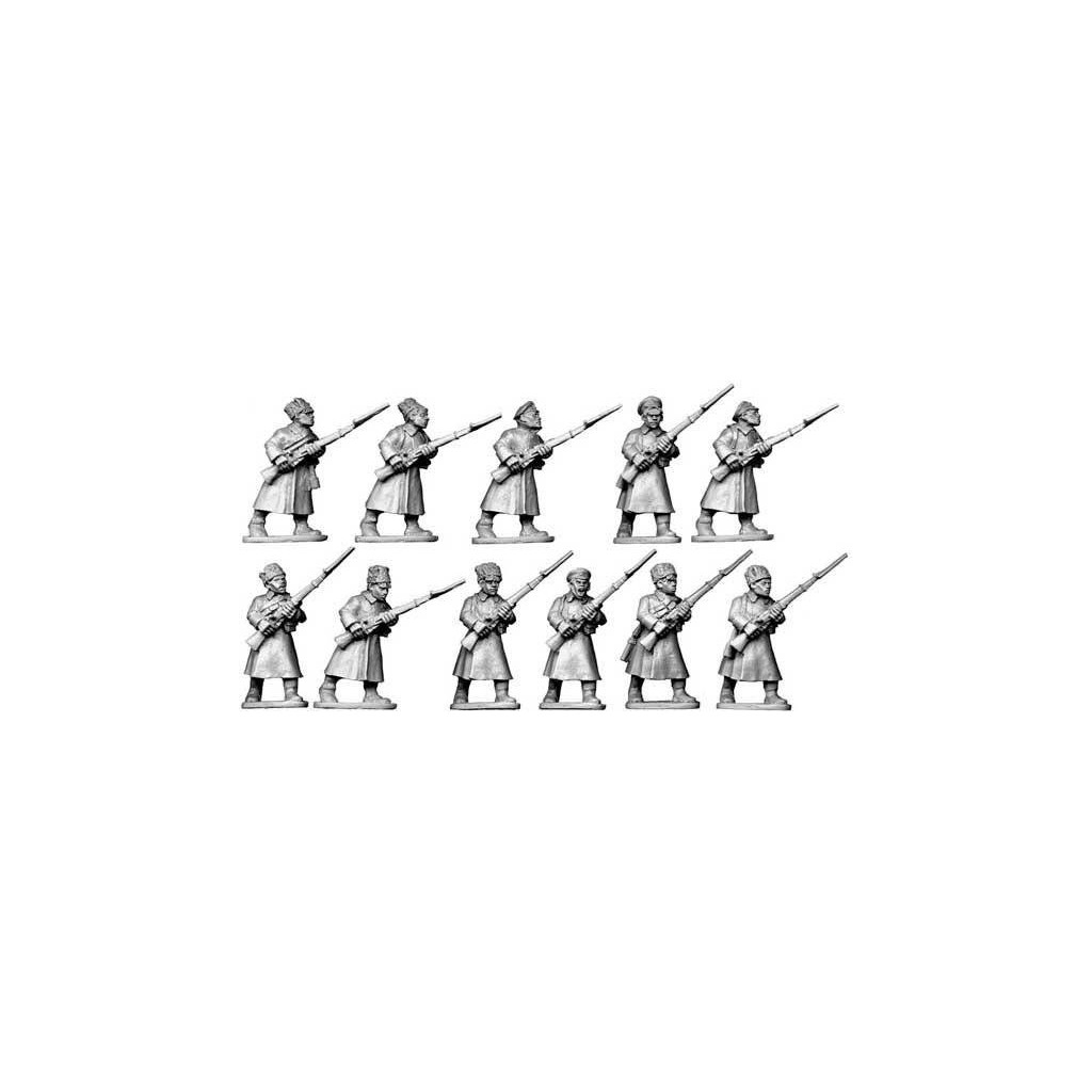 Bolshevik Infantry in Greatcoats