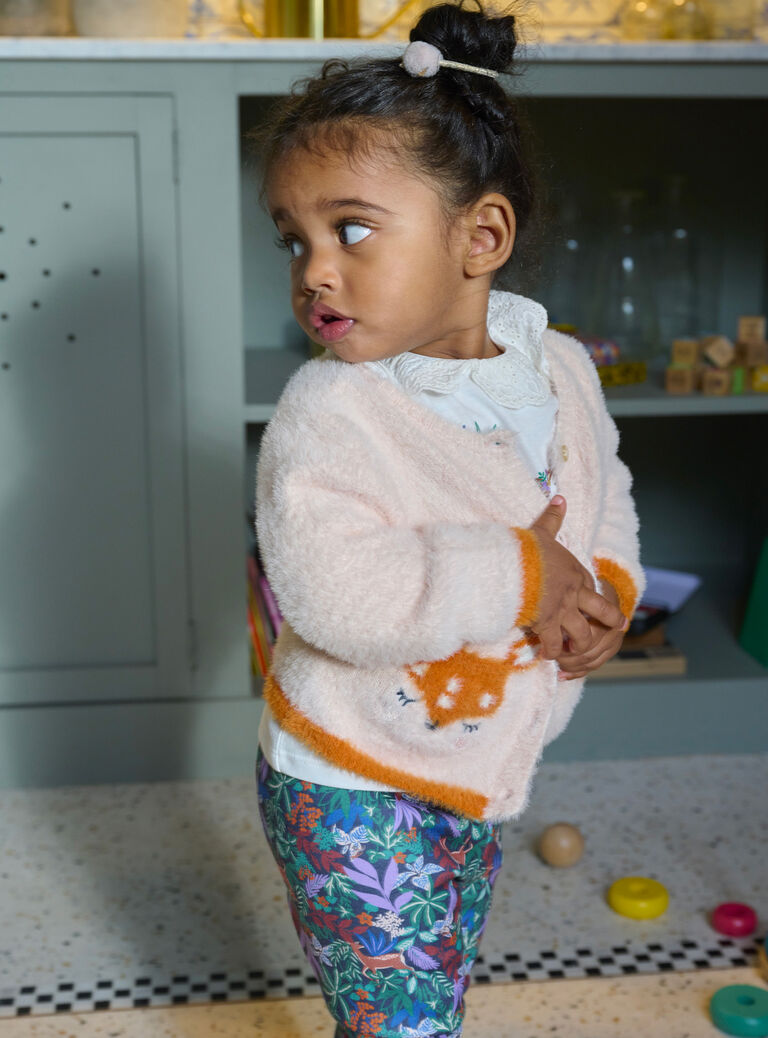 Cardigan manches longues pour bébé fille