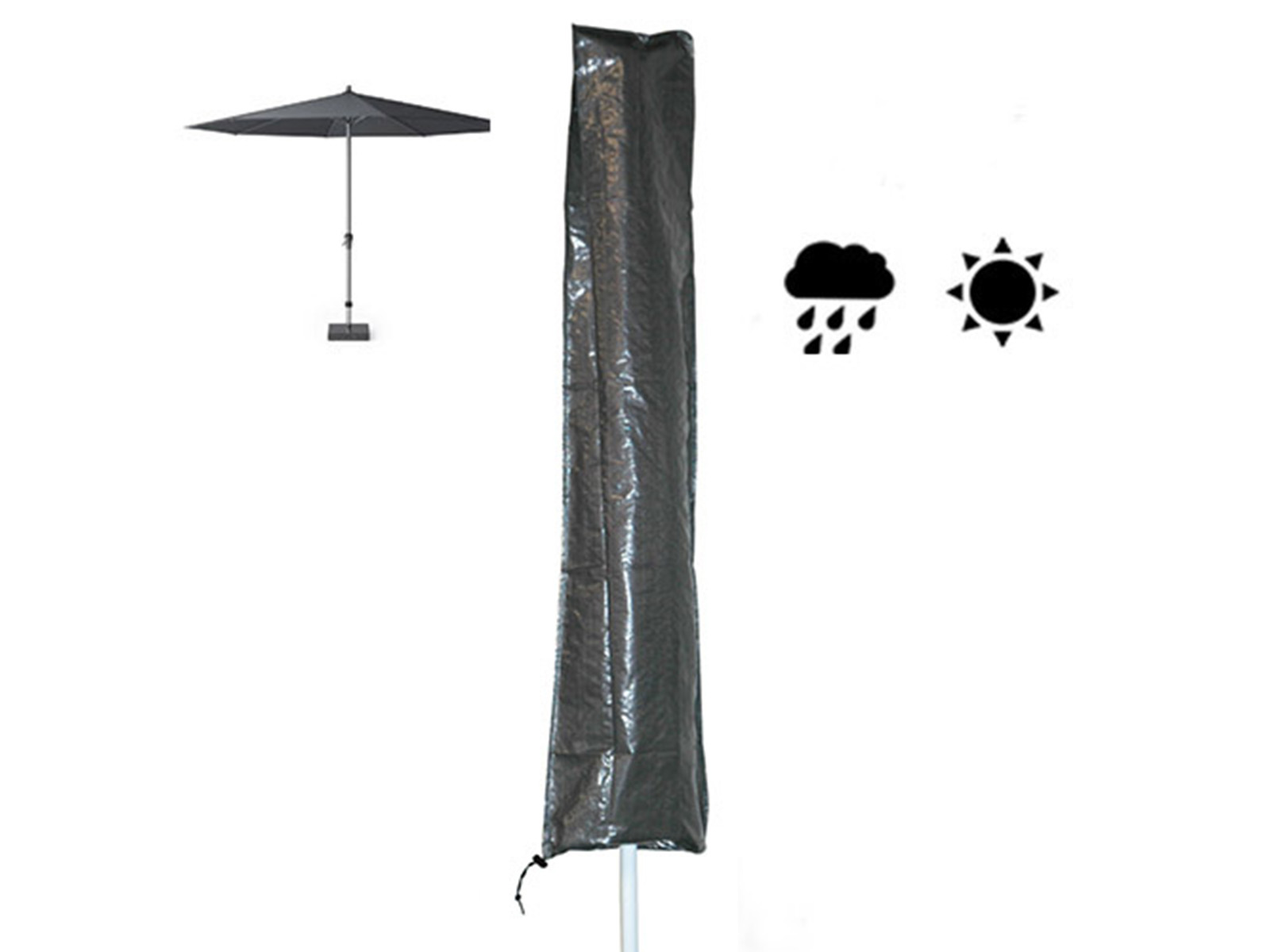 CUHOC Basic Label 230 x 30 x 57 cm parasolhoes