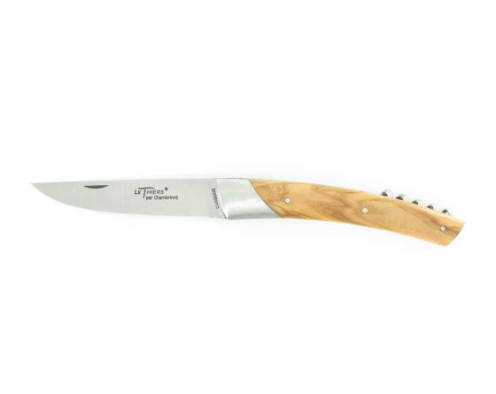Grand Cru Carbone Olivier Couteau de Poche Le Thiers par Chambriard