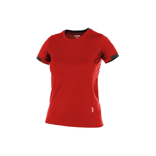 710033 Dassy ® Nexus woman t-shirt Rød sort