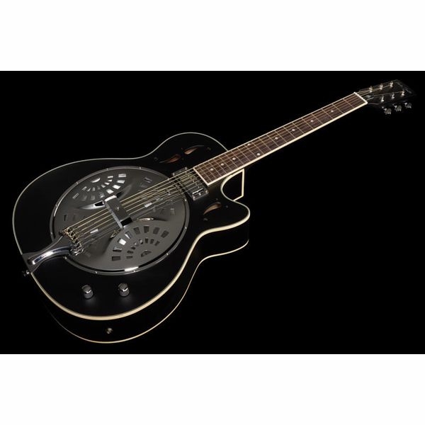 Harley Benton HBN150CE BK Resonatorgitarre