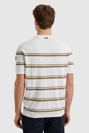 Vanguard Knitted T-Shirt Streep VTSS2503518-7004 kopen