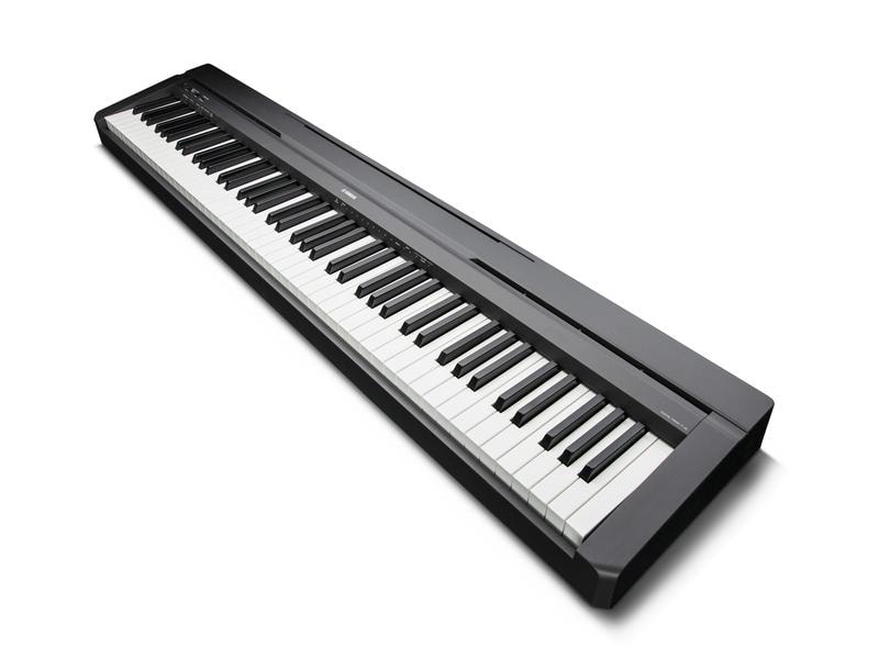 Yamaha E-Piano P-45B Schwarz Authentisches E-Piano mit natürlichem Spielgefühl