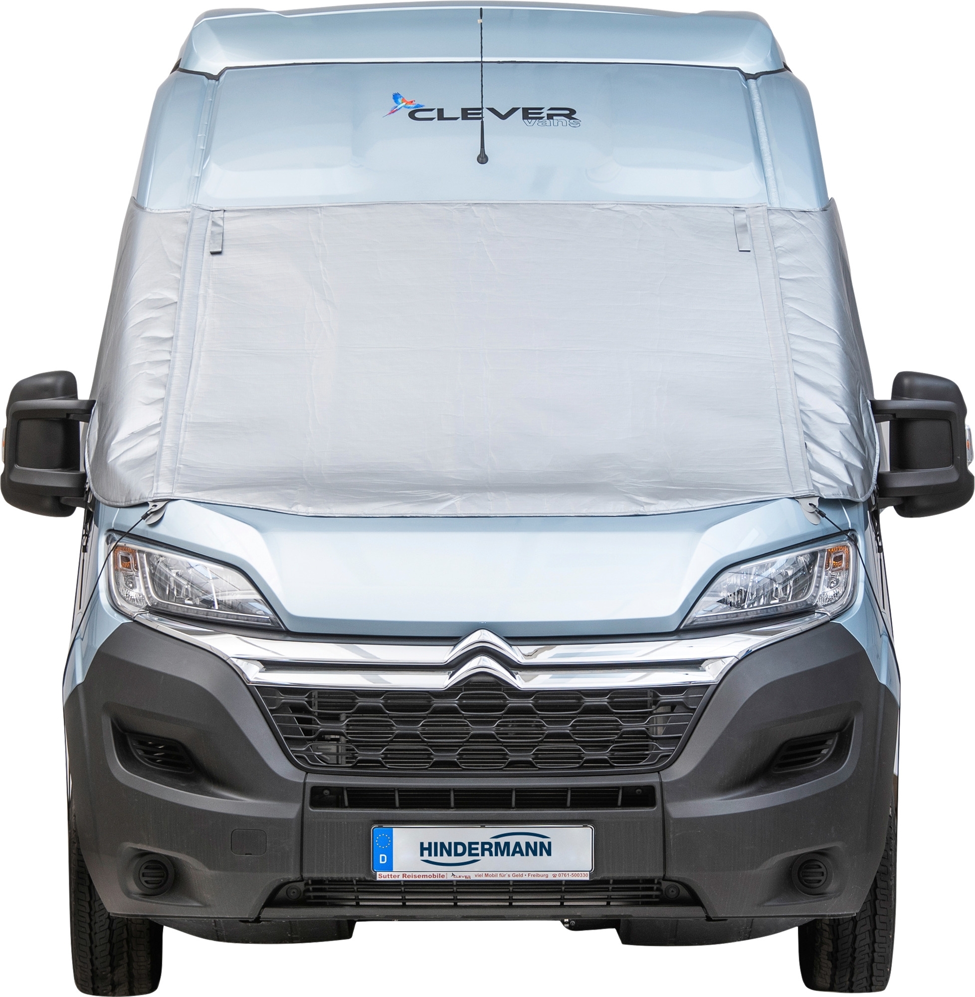 Hindermann Thermofenstermatte Classic für Vans / Alkoven / teilintegrierte Fahrzeuge Renault Master ab 2024