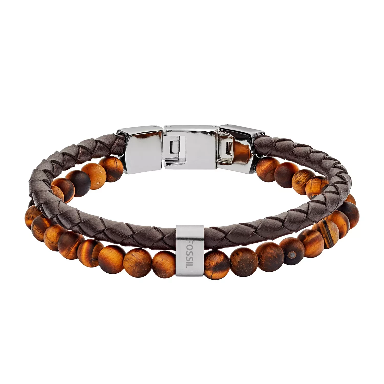 Fossil JF03118040 Armbånd Læder JF03118040