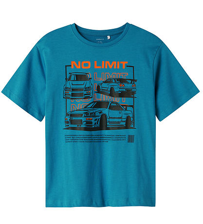 Name It T-Shirt - NkmBennibo - Fjord Blue