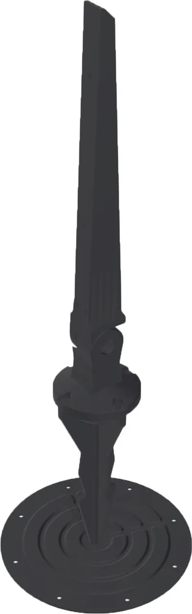 Lithe Audio IO1 Garden Spike Noir Pieds pour enceintes
