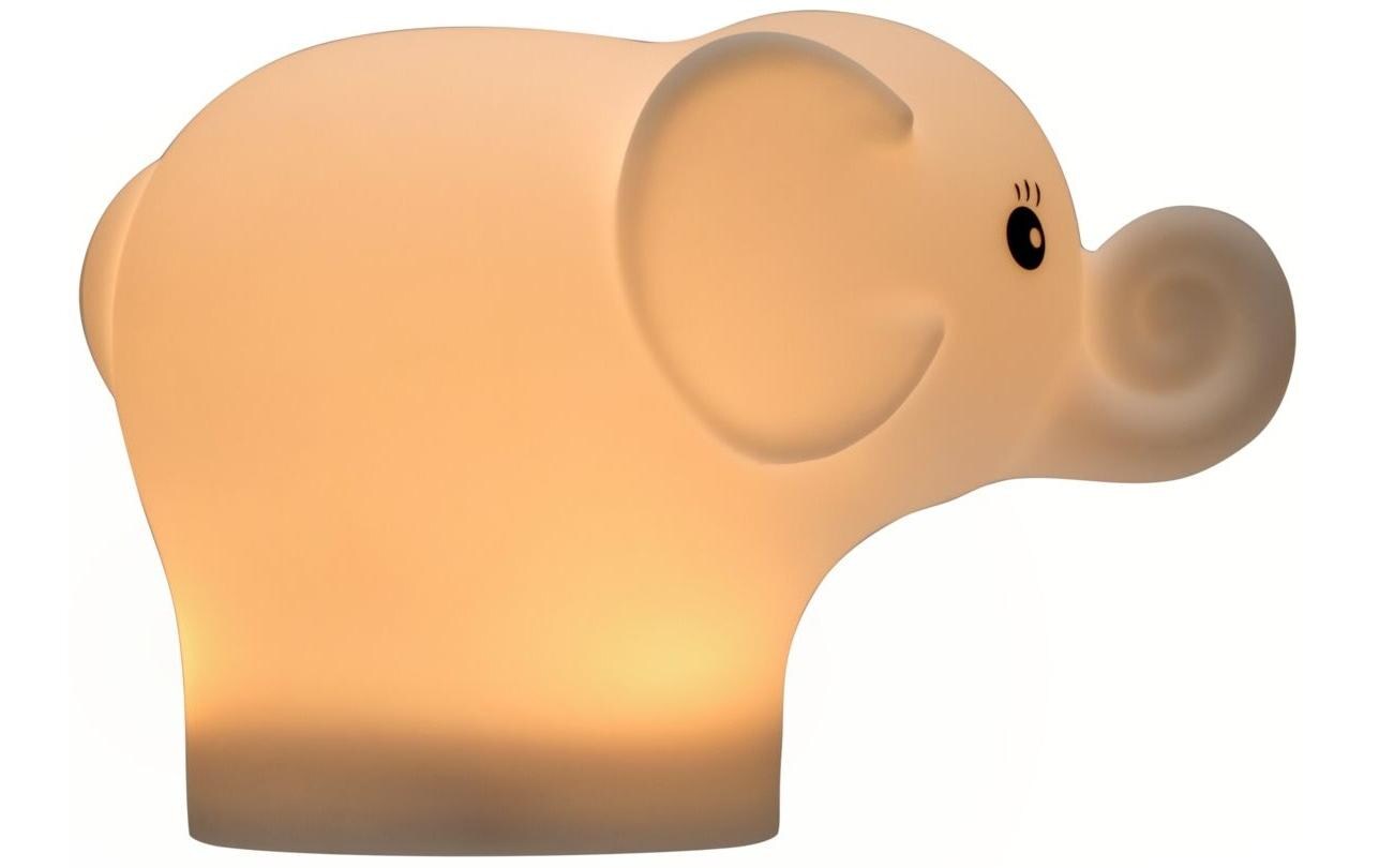 Nachtlicht Night Elephant, LED, USB, WeissKinder-LED-Nachtlicht