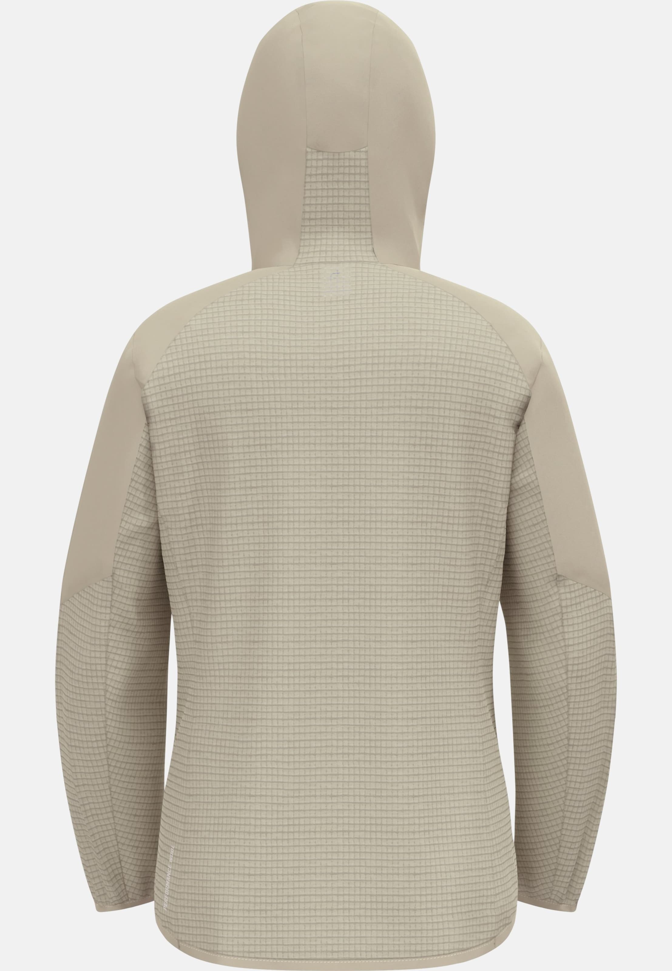Isolierte Ascent Hybridjacke mit Wolle in agate gray