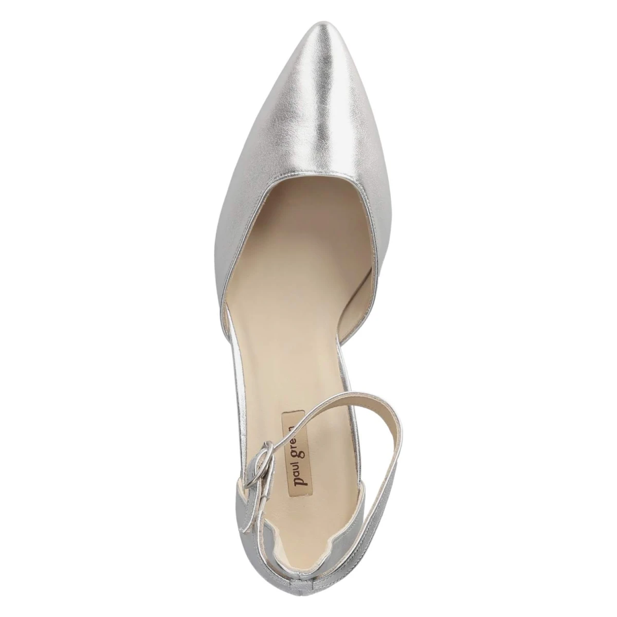 Paul GreenRiemchenpumps - SILBER