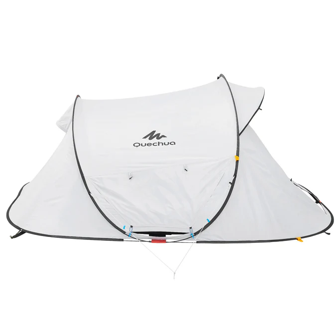 Decathlon Quechua - Barraca de Camping Quechua 2 Second Fresh & Black Impermeável e Pop-Up para 3 Pessoas