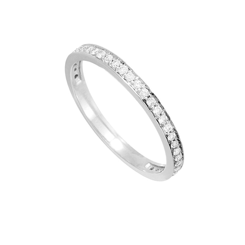 Bague Femme - Oxyde de zirconium - Or 18 Carats