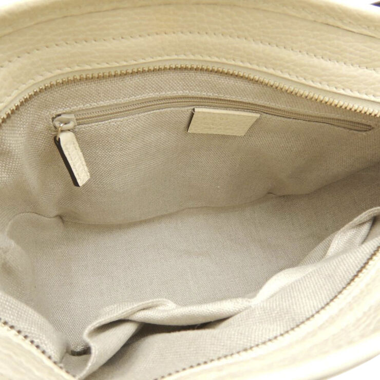 Gucci Vintage Gucci Crossbody Bag Beige
