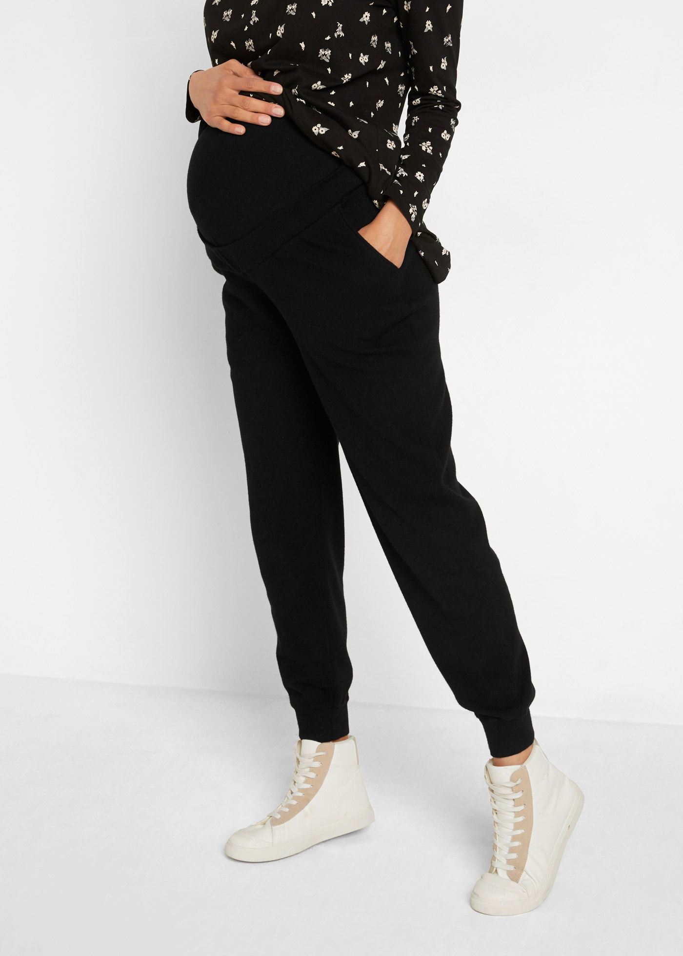bonprix Umstandshose »Umstandshose aus weichem Strick«  Umstandshose aus weichem Strick