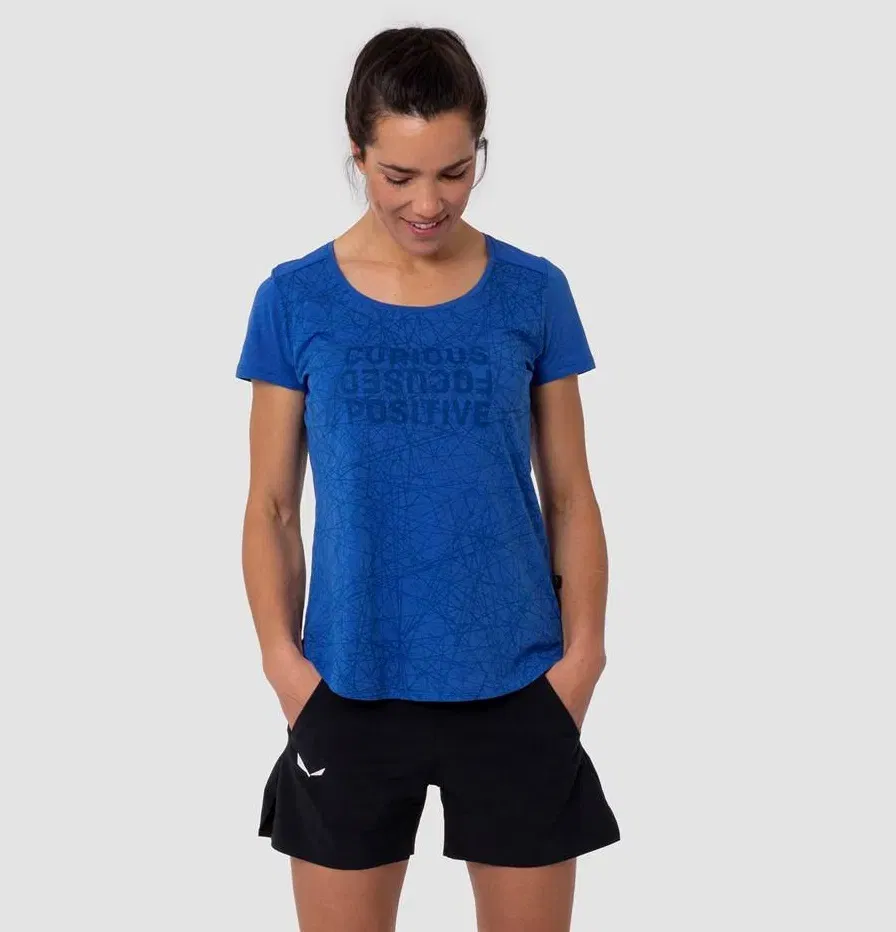 Salewa Lavaredo Hemp Print T-Shirt W's