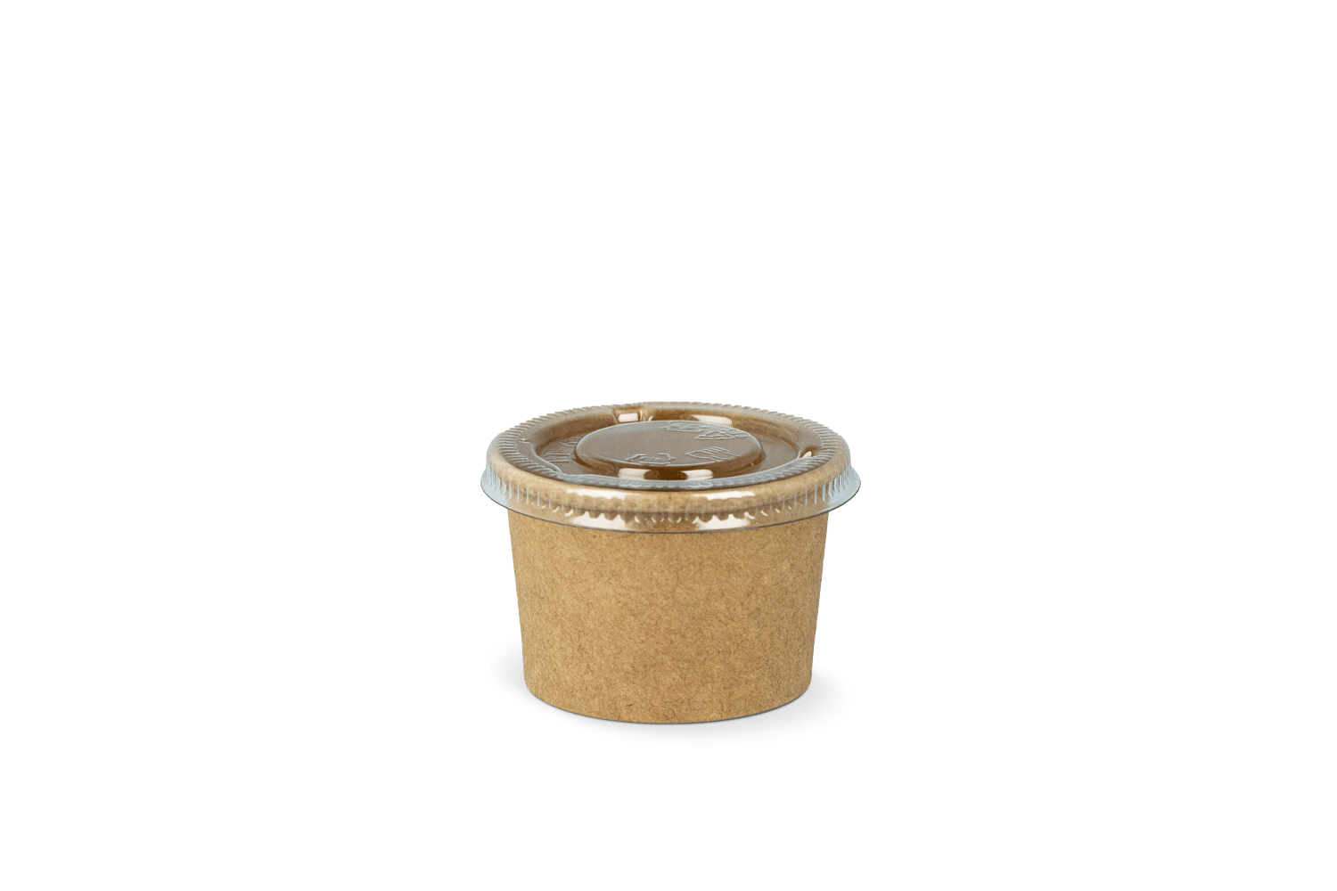 Kartonnen Saus Cup 1,5oz 30/45ml Ø62mm Kraft