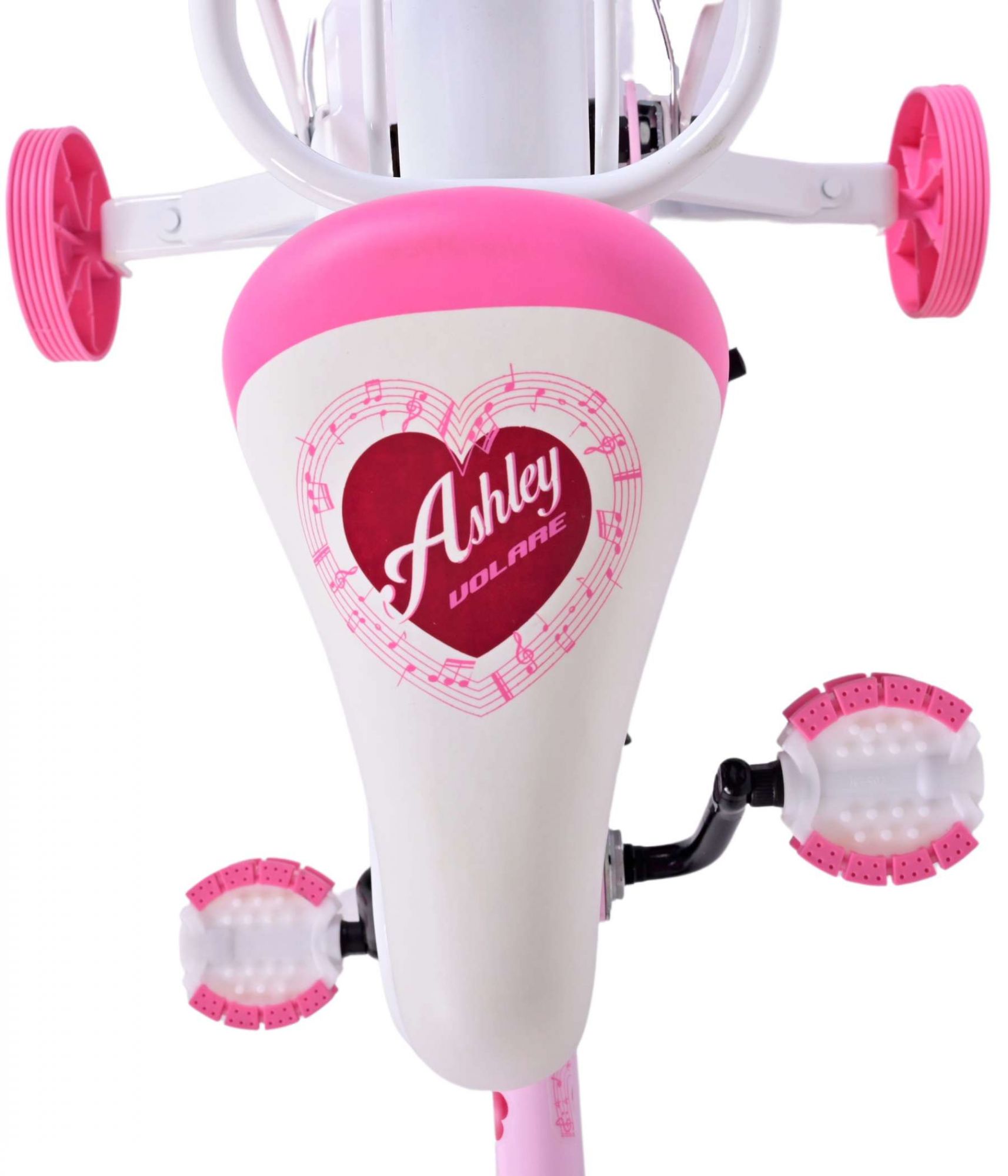 TPFSports Ashley Kinderfahrrad - Mädchen - 16 Zoll - Rücktritt + Handbremse - Rosa