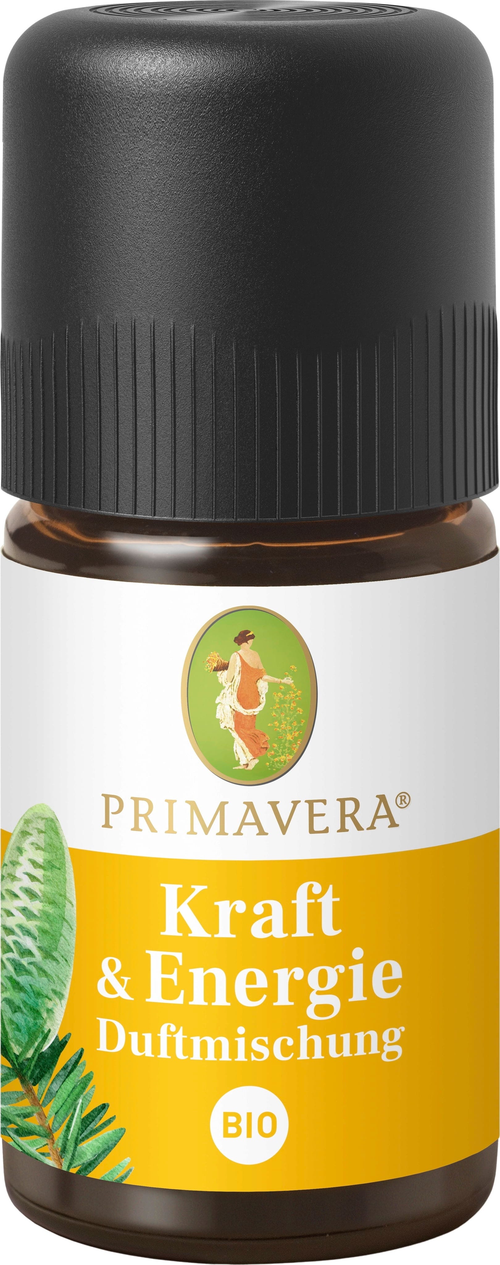 PRIMAVERA  Kraft & Energie Duftmischung bio, 5 ml
