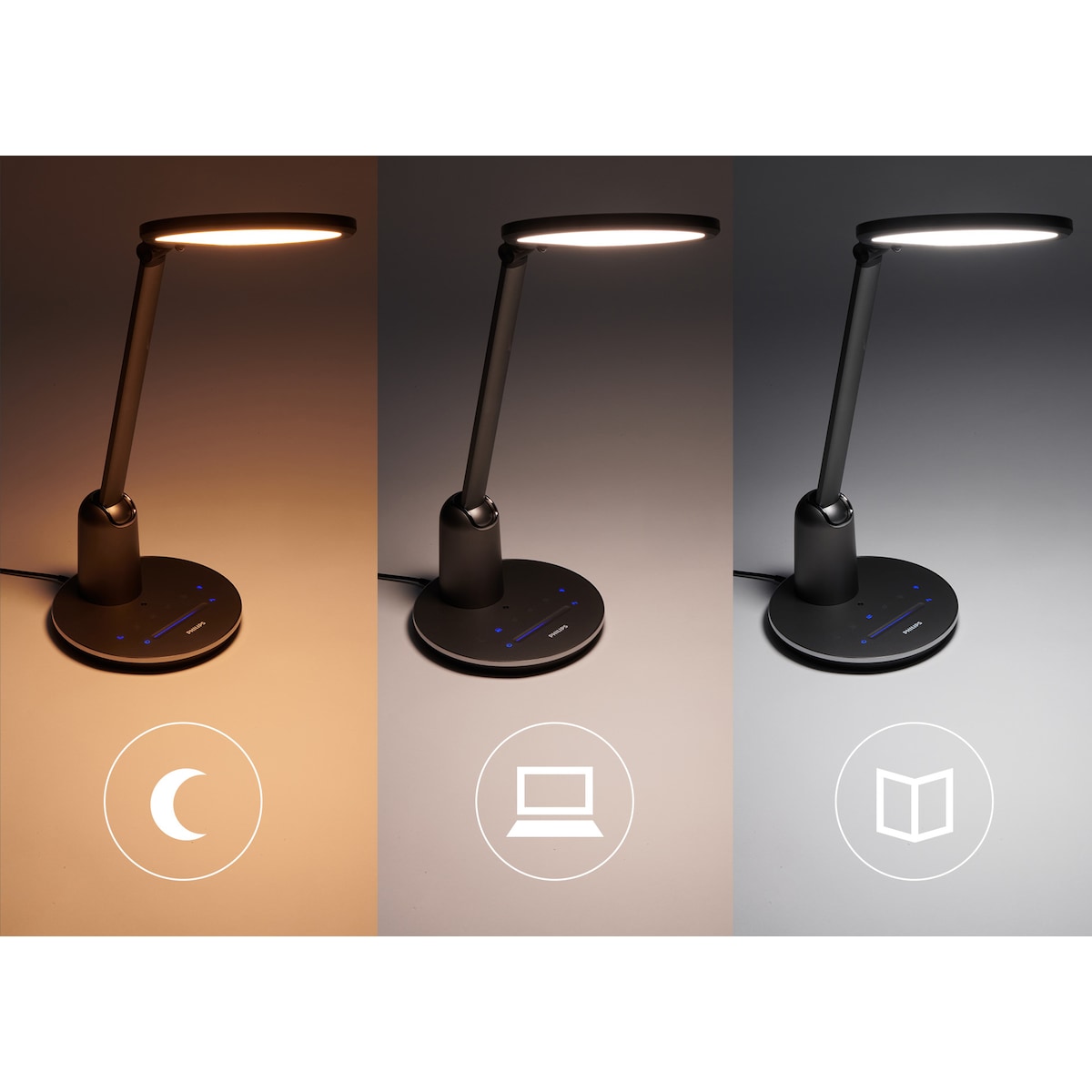 Philips Einstein skrivebordslampe 15W