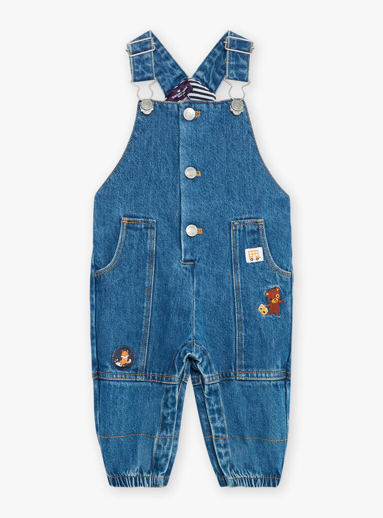 Salopette bleue en jean