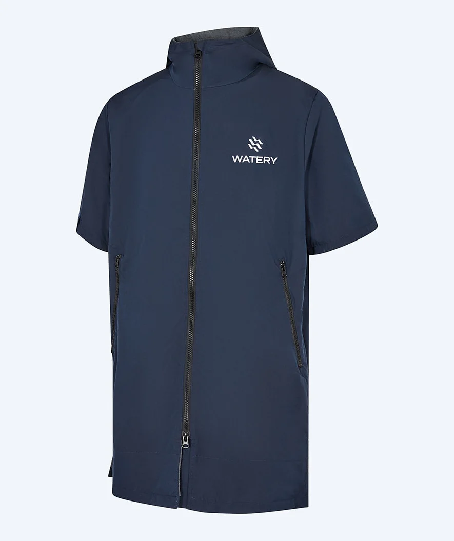 Watery Surf poncho - Waterproof - Mørkeblå