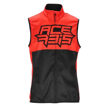 Veste Acerbis SOFTSHELL MX LINEAR - Noir / Rouge