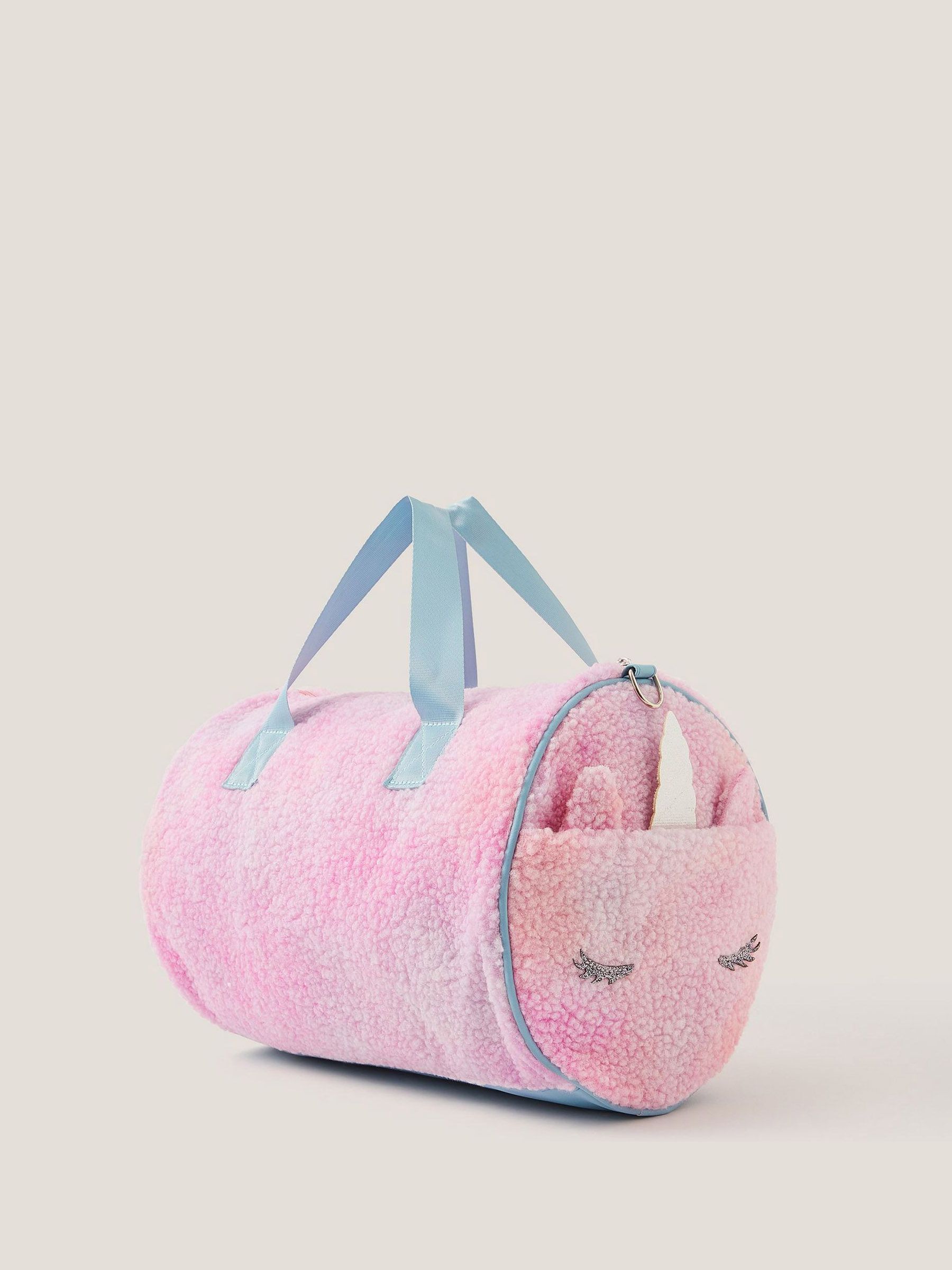 Monsoon Unicorn Borg Sleepover Duffle Bag