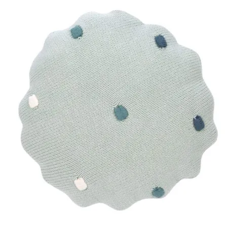 Lässig Baby-Strickkissen GOTS Dots Mint