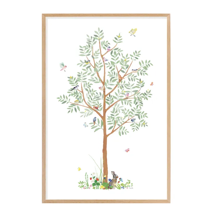 MIMI'lou Affiche Arbre de  Printemps