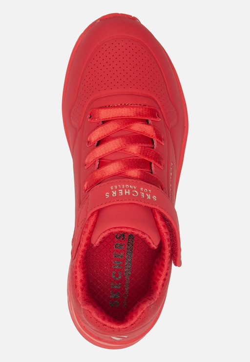 Skechers Uno Air Blitz sneakers rood Textiel