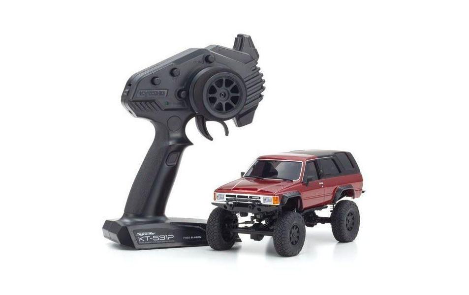 Scale Crawler Mini-Z Toyota 4Runner, Rot 1:24, ARTR<br>MINI-Z MX-01 4×4 Series Readyset mini Scale Crawler