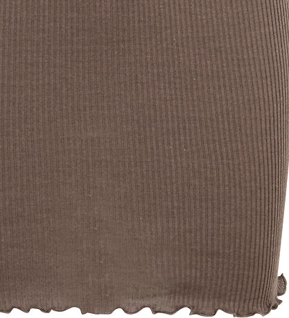 Rosemunde Kjole - Rib - Dark Sand