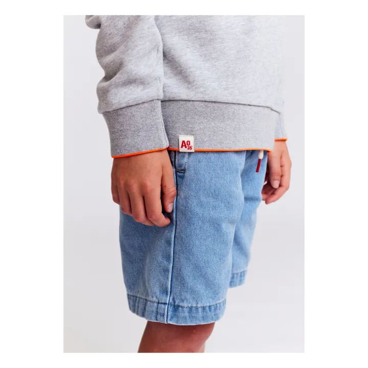 AO76 Short Louis Denim | Denim
