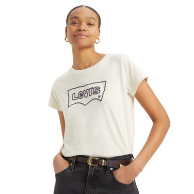 Tee-shirt à manches courtes femme Graphic Boxy LEVIS