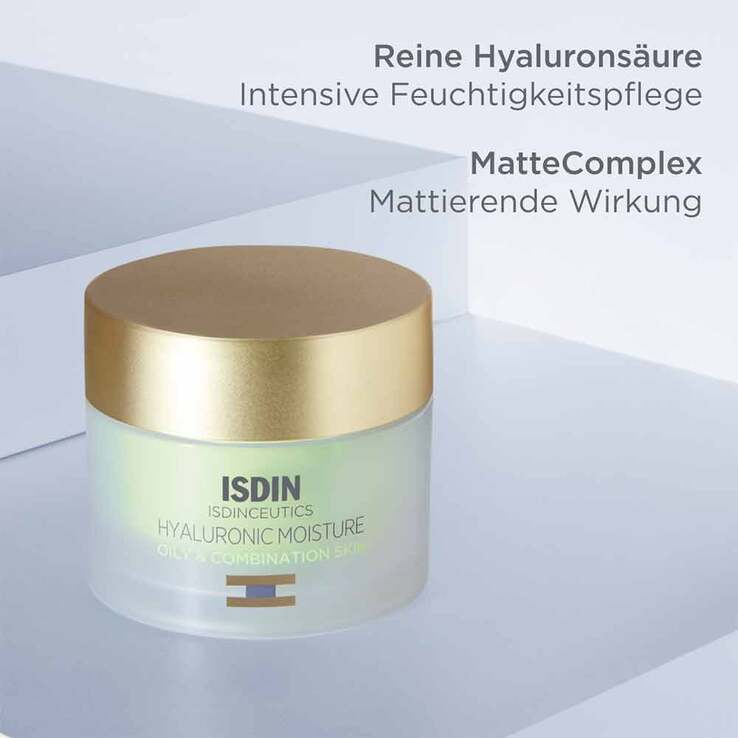 ISDIN Isdinceutics Hyaluron Moisture für fettige Haut und Mischhaut Creme, 50 g