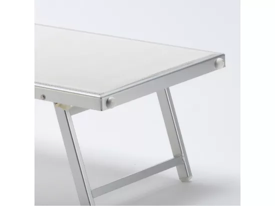 4 chaises longues pliantes en aluminium plage jardin San Vito Lo Capo